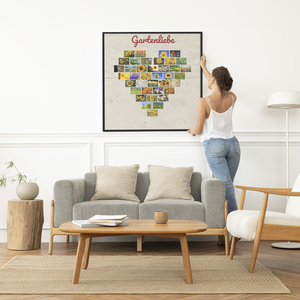 Collage in Herzform – Fotoleinwand für Ihre vier Wände erstellen Collage in Herzform – Fotoleinwand für Ihre vier Wände erstellen