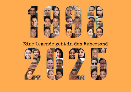 Geschenk zum Ruhestand - Personalisierte Fotocollage mit Jahreszahlen